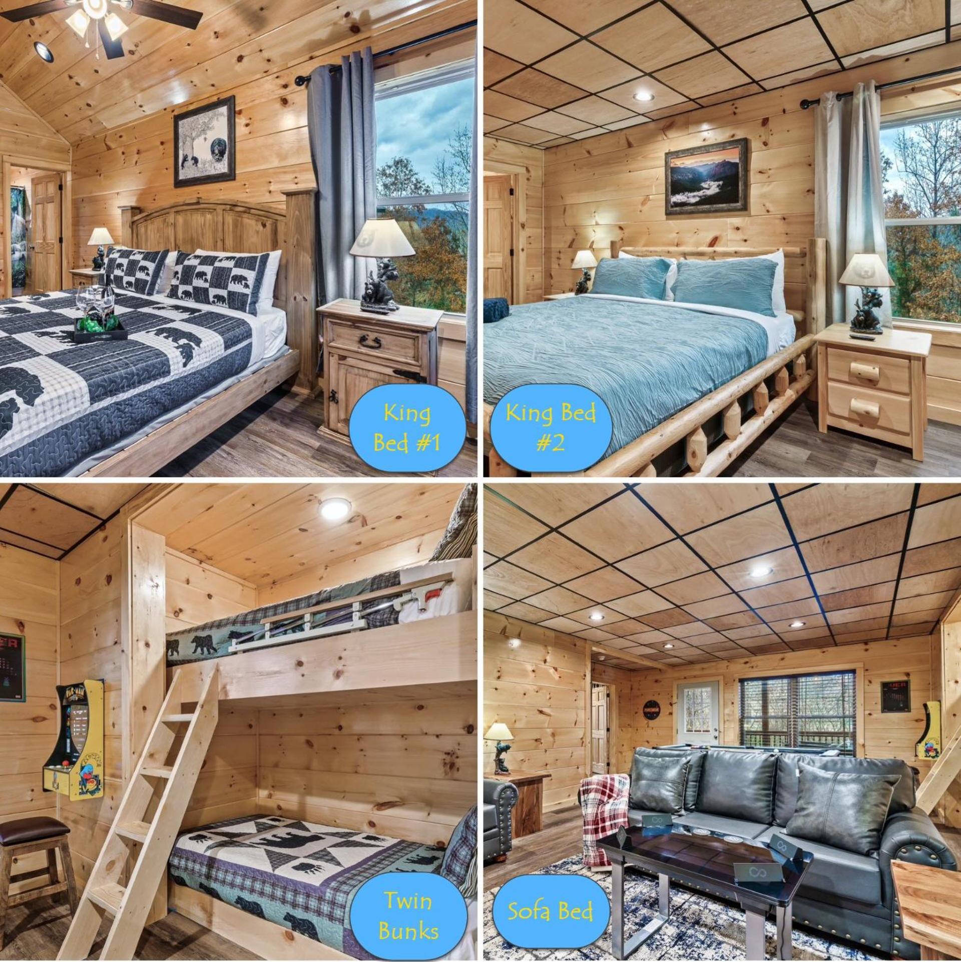 Mountains R Calling, Cozy Hideaway, King Beds, Hot-Tub, Arcade, Ev Ready Pigeon Forge Eksteriør bilde